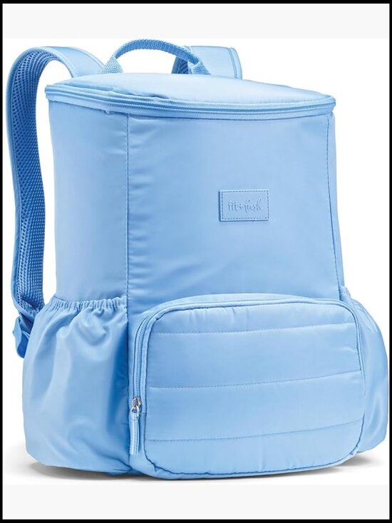 Insulated Backpack Cooler Leak-Resistant 24 Can Beach Travel Bag with Padded main image 6